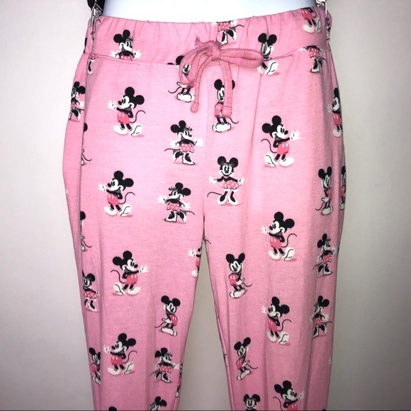 Disney Mickey Sleep Pants Pink Small - Picture 7 of 13